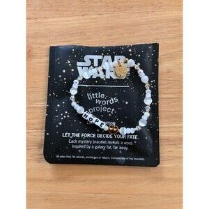 Disney Star Wars Little Words Project HOPE Mystery bracelet Limited Edition!